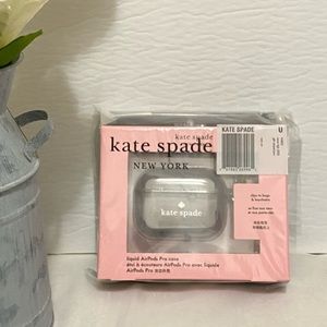 Kate Spade glitter airpod pro case